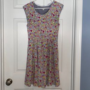 Fun spotted dress with POCKETS